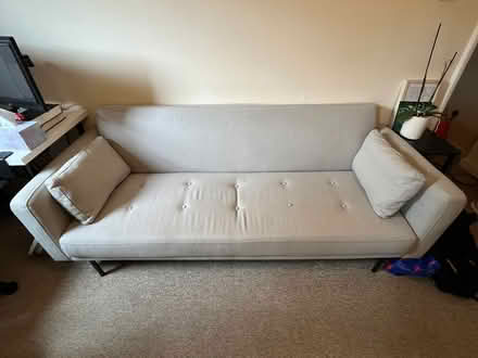 Photo of free Grey Sofa Bed (Oak Hill College N14) #2
