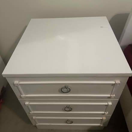 Photo of free 3 Side tables white colour (WR98DS) #1
