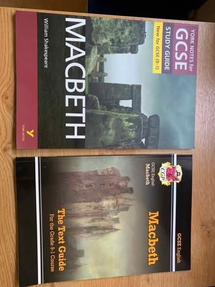 Photo of free Macbeth GCSE study guides (Pirbright GU24) #1
