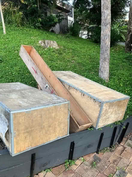 Photo of free 2 Free Wooden Crates (Elanora Qld) #3
