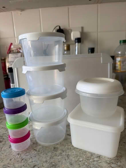 Photo of free Plastic Storage for food or crafts (Welling DA16) #2