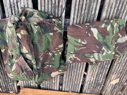 Photo of free nato issue camo trousers and tops (Abingdon Business Park OX14) #3