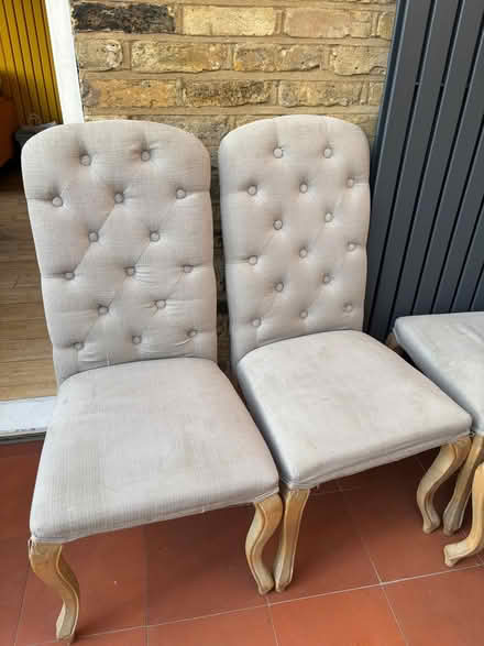 Photo of free Six upholstered dining chairs (Ealing W13) #1