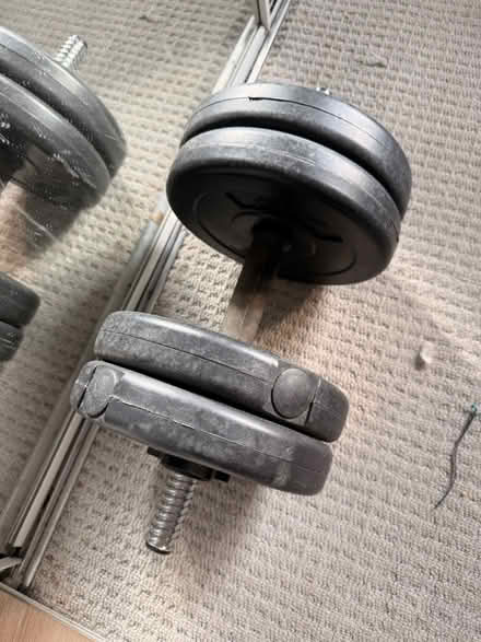 Photo of free 10kg weights (Lee, Eltham SE12) #1