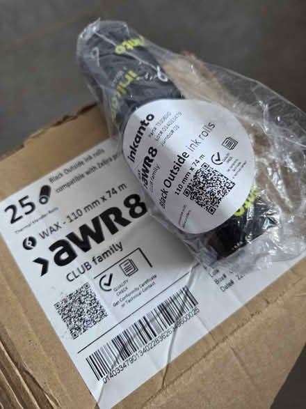 Photo of free black outside ink rolls Inkanto (Osterley TW7) #1
