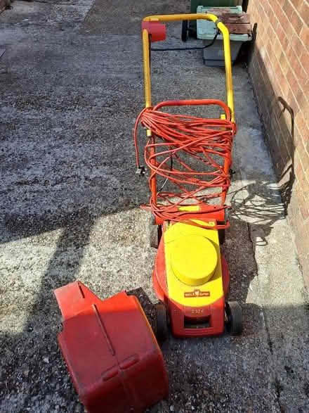 Photo of free WOLF Garten electric lawn mower (Harefield SO19) #1