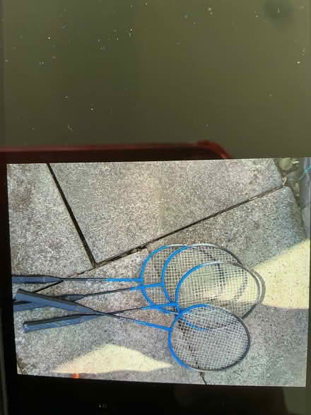 Photo of free 4 badminton rackets (Shepshed LE12) #1
