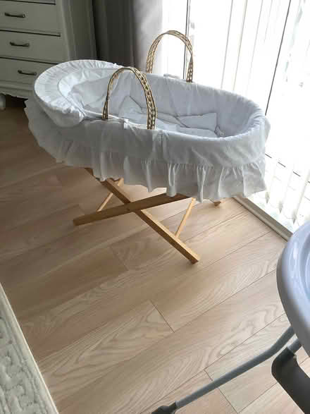 Photo of free Moses basket and stand (Ware SG12) #2