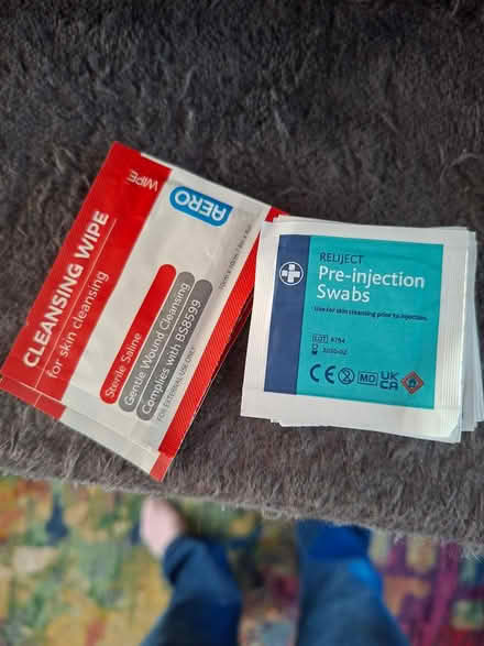 Photo of free Alcohol wipes, Old Woking (Woking, GU22) #1