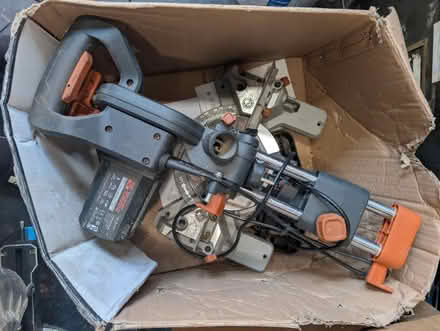 Photo of free Mitre saw (broken) (Gwp OX11) #2