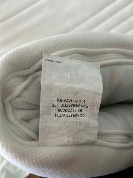 Photo of free Ikea Tussoy Mattress topper, white, Super King size (Headington OX3) #2