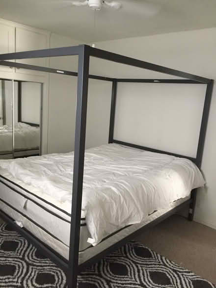Photo of free Queen bed with mattress/box spring (90069) #1
