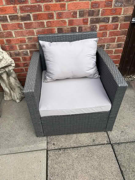 Photo of free Garden chairs & stone ornament (Gateshead NE8) #4