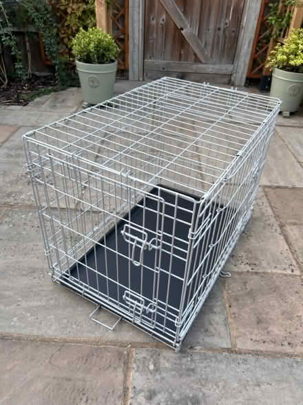 Photo of free Dog crate and cover (SW19 1bz) #1