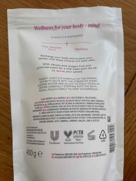 Photo of free Dove Bath salts (Ashburton CR0) #2