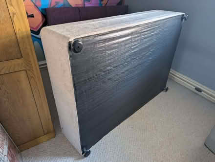 Photo of free Double divan bed base and head board. (Chalton LU4) #3
