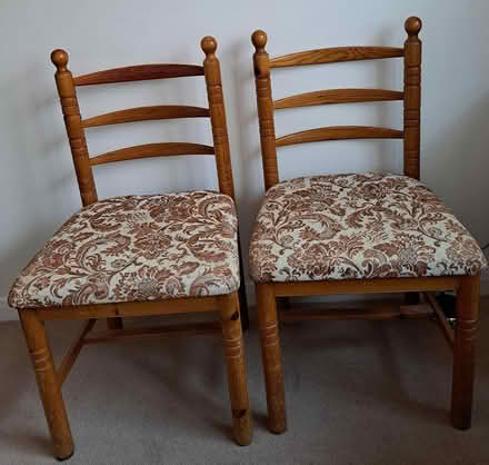Photo of free Two Dining Chairs (Saxmundham) #1