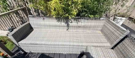 Photo of free Corner rattan garden sofa (Dales Brow M27) #1