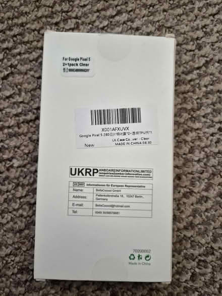 Photo of free Google Pixel 5 screen protector (Wrexham LL14) #1