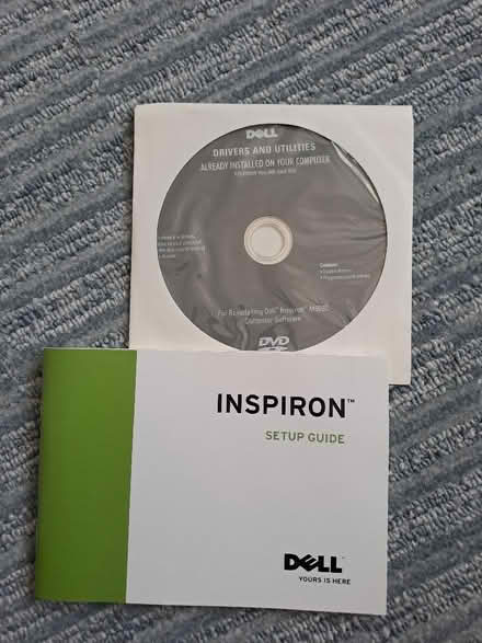 Photo of free DELL INSPIRON Setup Guide with DVD (Harefield SO19) #1