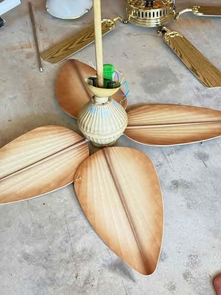 Photo of free Four ceiling fans & one wall light (Harpswell near Town Offices) #1