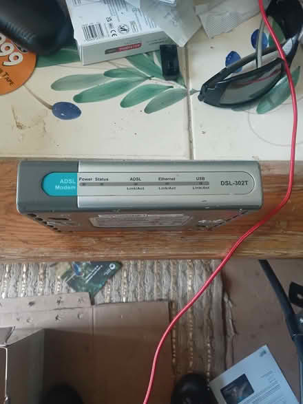 Photo of free 1 ADSL modem and 1 Broadband router model (Bedminster Down BS13) #1