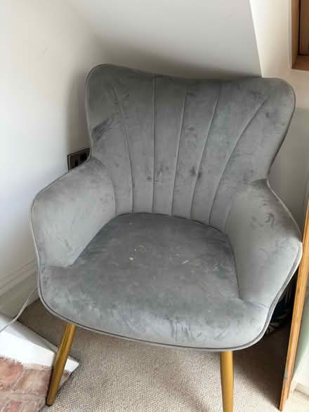 Photo of free Grey Bedroom Chair (Wilmslow SK9) #1