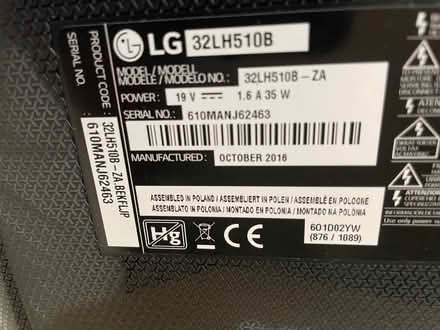 Photo of free LG 32 inch TV (Stobhill NE61) #3