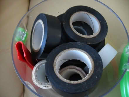 Photo of free Tub of Electrical Tapes (Coppull PR7) #1