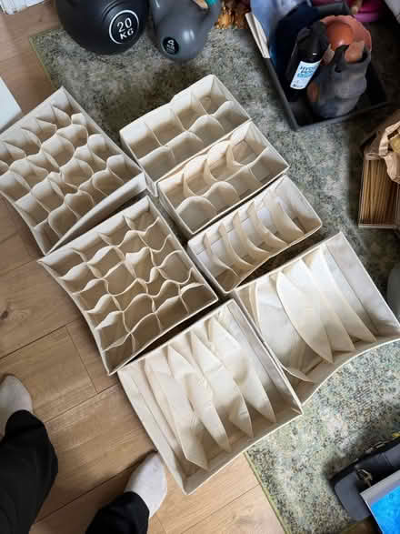 Photo of free Foldable drawer organiser set (Combe Down BA2) #1
