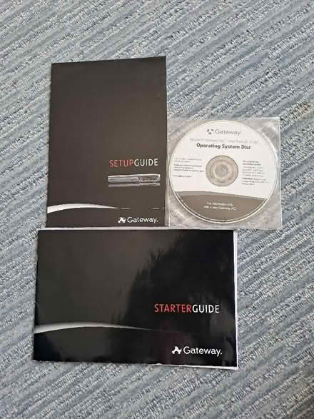 Photo of free Gateway Operating System Disc with Starter & Setup Guide (Harefield SO19) #1