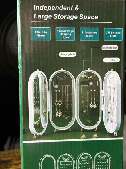 Photo of free New Jewellery Organiser 4 Tier (Hecky WF16) #2