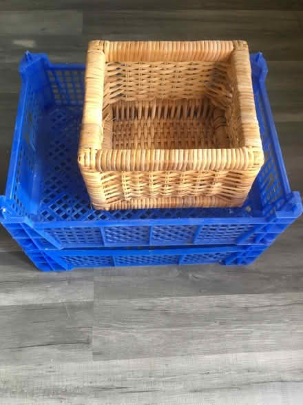 Photo of free Stacking plastic crates (Stockport SK3) #1