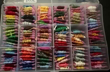 Photo of free DMC embroidery threads (Hecky WF16) #1