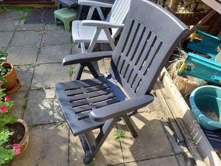 Photo of free Garden chair, damaged but could be repaired (Stinchcombe GL11) #1