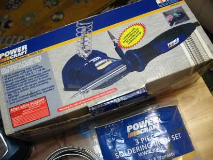 Photo of free Soldering Set & Stand + Solder. (Coppull PR7) #1