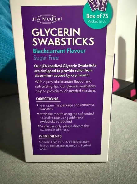 Photo of free Glycerin Swabsticks (Marshalswick AL4) #3
