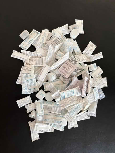 Photo of free Silica Desiccant - over 100 sachets (Union Street, Borough SE1) #1