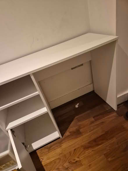 Photo of free Studying desk - white (Angel EC1V) #2