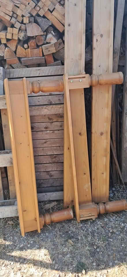 Photo of free Wooden single bed (Cowfold RH13) #3