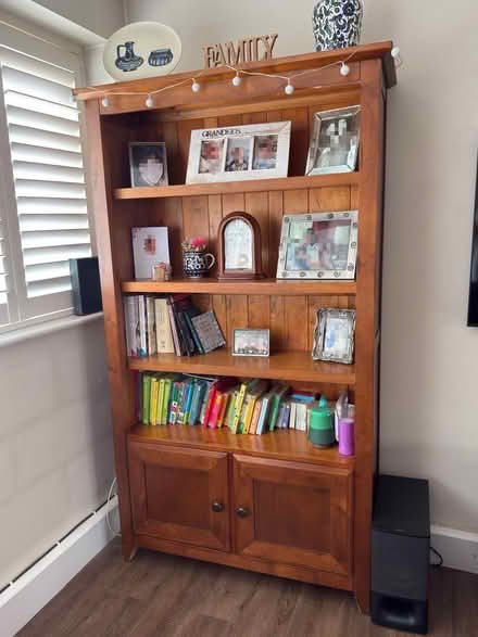 Photo of free Wooden book shelf and storage (TW10 HAM) #1