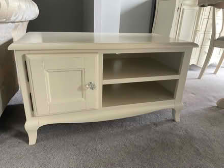 Photo of free TV Cabinet and Lamp Table (Killamarsh S21) #1