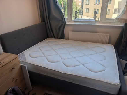 Photo of free Double bedframe & mattress (Whitechapel E1 5) #1