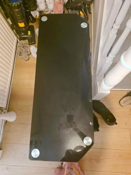 Photo of free Black Glass TV Stand (Colshaw Farm SK9) #3