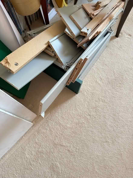 Photo of free Various particleboards and rails (Hackney E8) #2
