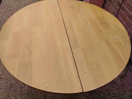 Photo of free small folding dining table (Little Neston CH64) #1