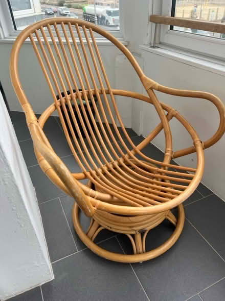 Photo of free Cane swivel chair (Hove BN3) #1