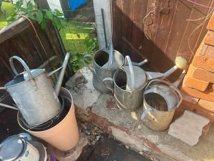 Photo of free 4 old style watering cans (Cold Harbour OX1) #1