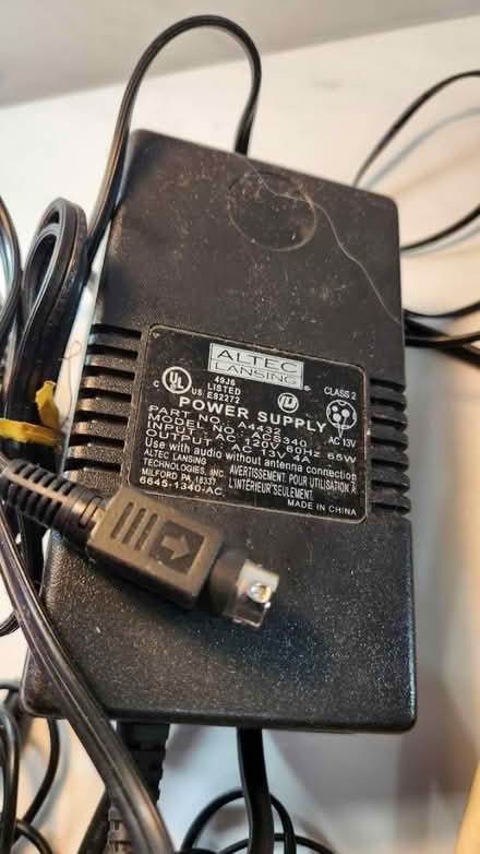 Photo of free Computer Device Cables Power Misc (Danforth and Greenwood) #2