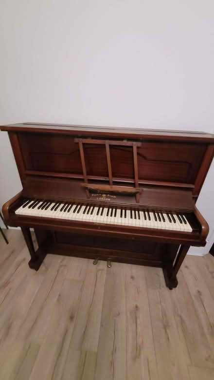 Photo of free Upright Piano - Good Condition, Dark Wood Finish (Nether Edge S7) #3